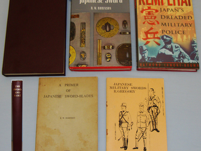 Reference Books Relating to Japanese Swords and Makers and Military Police. BO 413. Reference Books Relating to Japanese Swords and Makers and Military Police. BO 413. Other Accessory