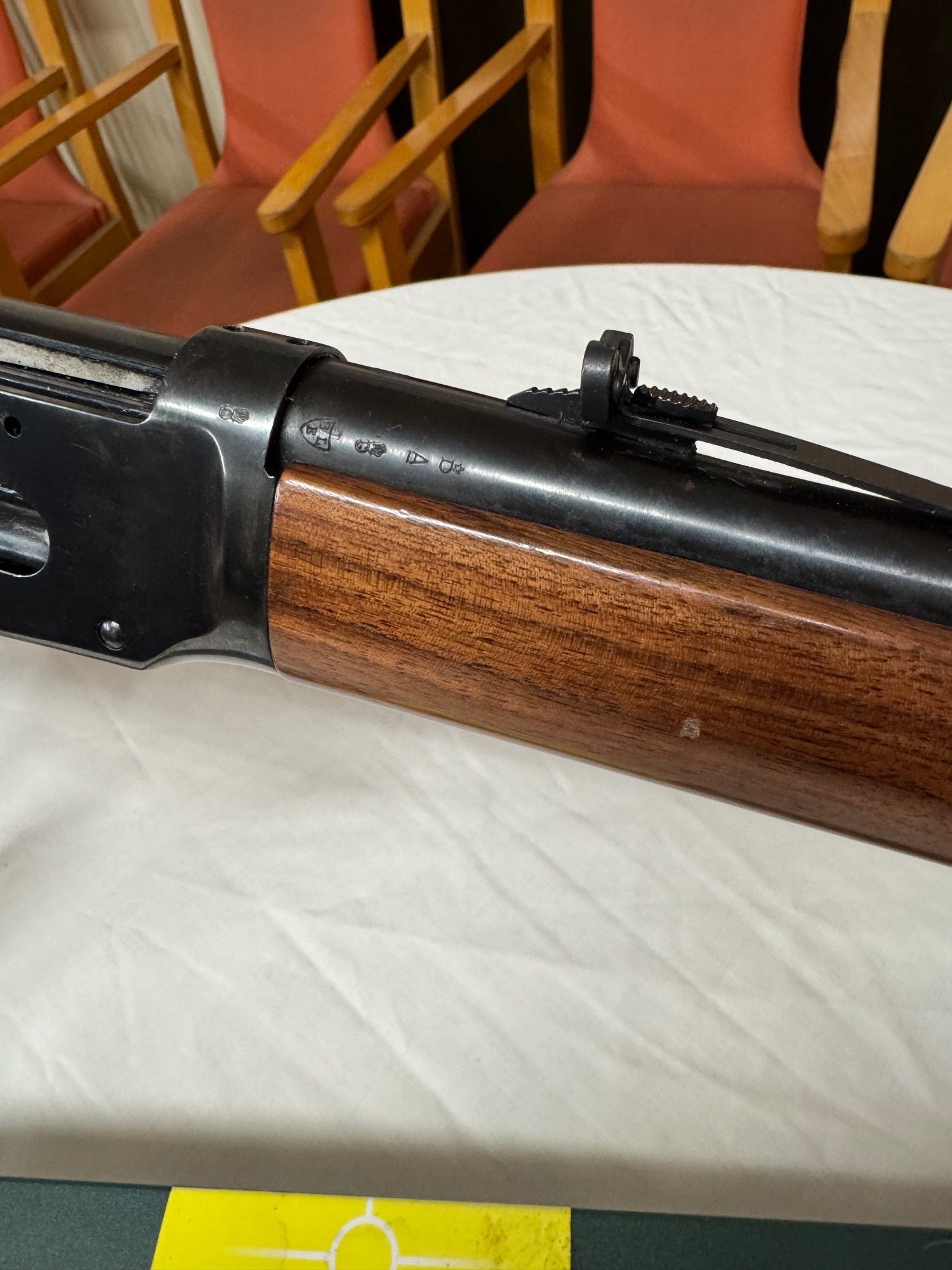 Winchester .357 Lever Action Rifle. Original Winchester 94ae Lever Action .357 Rifle - {CATEGORY}