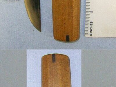 QUALITY**WW2 Japanese Kamikaze & Kaiten Pilot Officer’s Aikuchi Seppuku / Suicide Dirk With Scabbard. Sn 23505 Knive