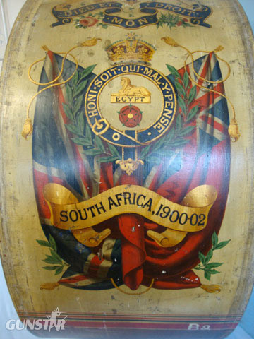 Hawkes & Moseley Large Kings Crown Hand Painted Military Band Bass Drum To The East Lancashire 'O Other Accessory in 