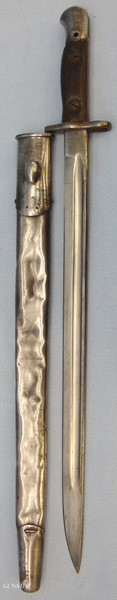 Siamese Contract Pattern 1907 Bayonet and Scabbard. Bayonet