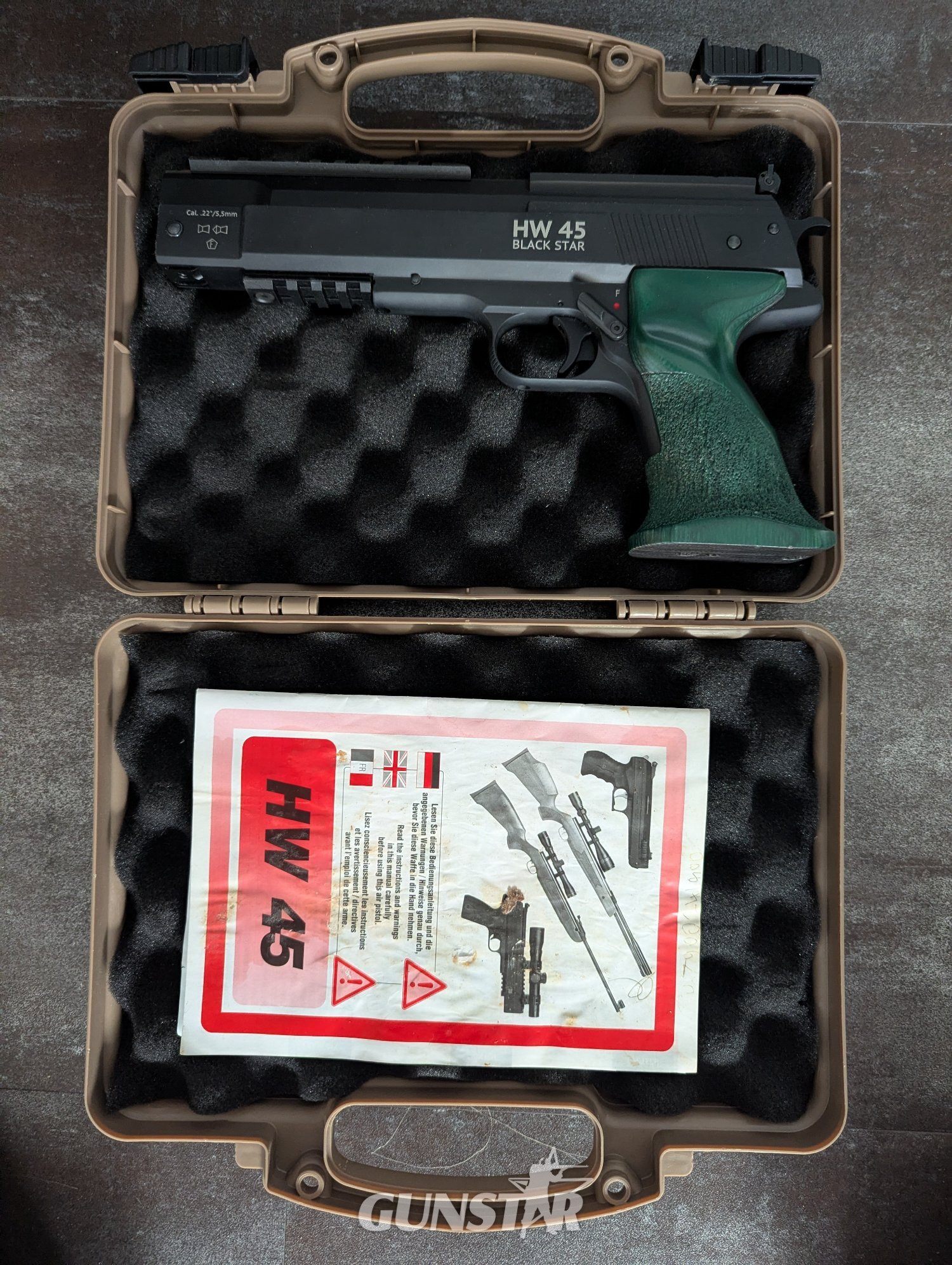 Weihrauch HW45 .22 in 