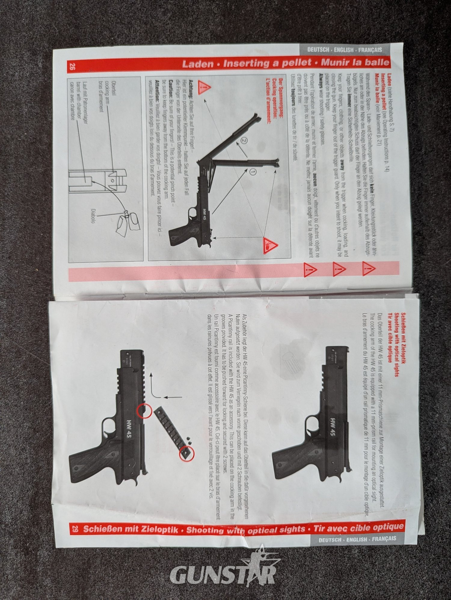  Weihrauch HW45 .22
