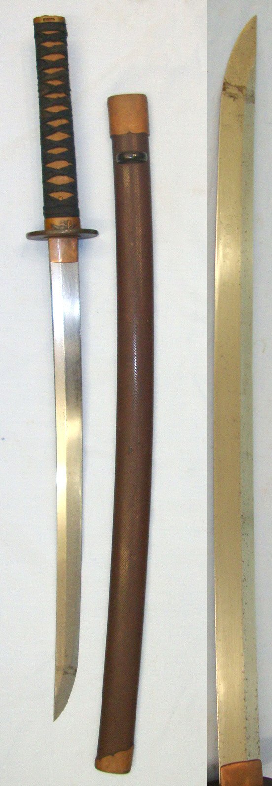  1600-1800 SHINTO PERIOD BLADE MODELLED ON ANCIENT 14TH CENTURY STYLE** RESTORATION PIECE**Japanese O Wakizashi / Uchi Gatana Single Handed Sword, Scabbard & Expert Assessment. ED 3017 Sword