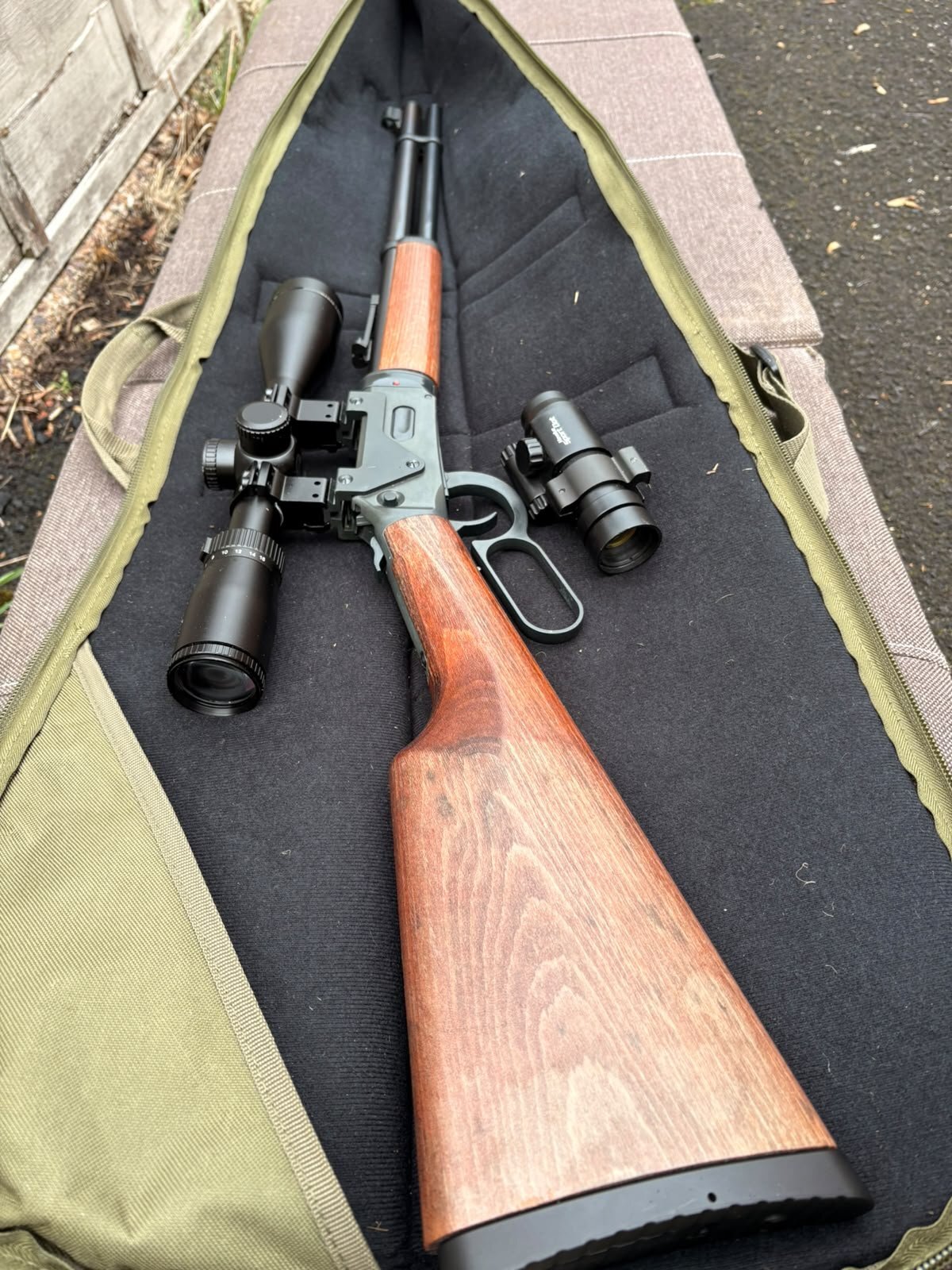  Whalter Model: Walther Lever Action .177 (CO₂ Air Rifle) Lever Action .177 Rifle