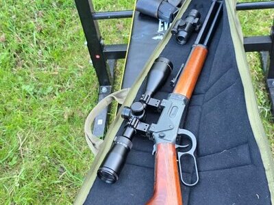Whalter Model: Walther Lever Action .177 (CO₂ Air Rifle) Lever Action .177 Rifle