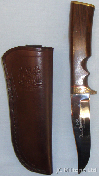 Wostenholm I*XL Hunting Knife with Leather Sheath. ED 2486 Hunting Knive in 