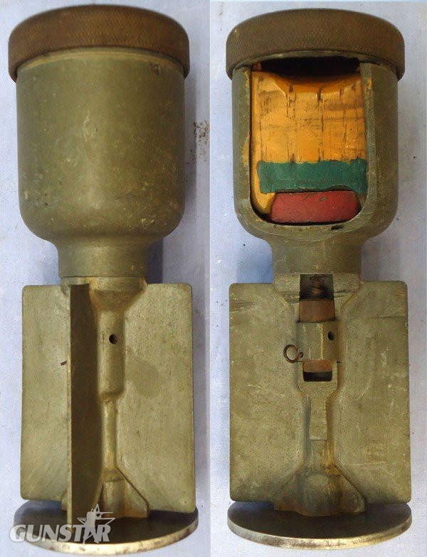 INERT DEACTIVATED. Rare WW2, Home Guard, Quarter Sectioned Instructional, 1941 Dated, British No.68 AT (Anti Tank) HEAT (High Explosive Anti-Tank) Fin Stabilised Hollow Charged Rifle Grenade. Sn - 21304 INERT DEACTIVATED. Rare WW2, Home Guard, Quarter Sectioned Instructional, 1941 Dated, British No.68 AT (Anti Tank) HEAT (High Explosive Anti-Tank) Fin Stabilised Hollow Charged Rifle Grenade. Sn - 21304  Other Ammunition in 