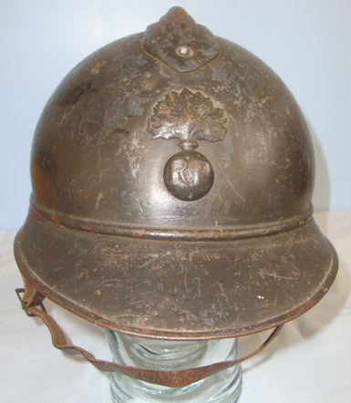 French M15 Adrian Combat Helmet With 'RF' (République Française) Infantry Helmet French M15 Adrian Combat Helmet With 'RF' (République Française) Infantry Helmet Clothing