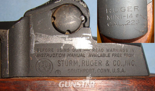  Ruger Mini-14 Semi-Auto .223 Rifle