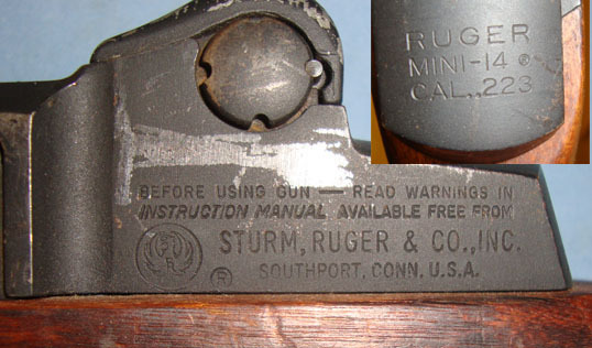  Ruger Mini-14 Semi-Auto .223 Rifle