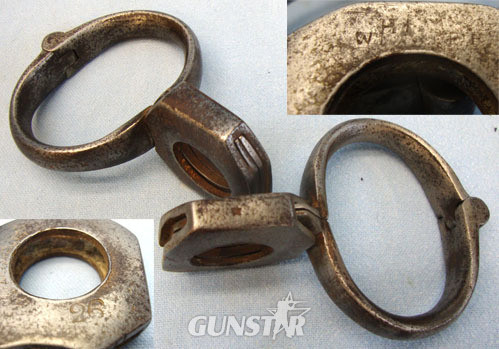 W. Down Wrist Shackles / Handcuffs By 'W. Down'.  Other Accessory in 
