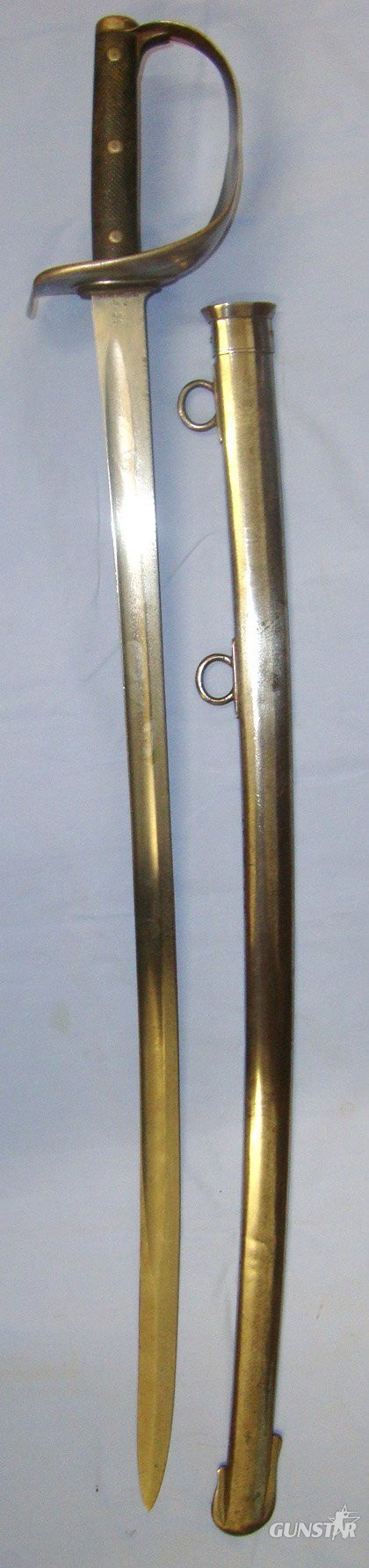  Boer War 1901 Dated 1899 Pattern, British WD Wilkinson Heavy Cavalry Sword Regiment Marked ‘5Y NK’ To The 5th Norfolk Yeomanry Cavalry & Mole Patent WD Scabbard Sn 22198 Sword
