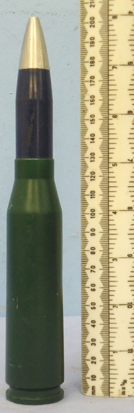  INERT. British KAA 20mm (20 x 128) Oerlikon Cannon DRILL Round. - O 1923 INERT. British KAA 20mm (20 x 128) Oerlikon Cannon DRILL Round. - O 1923  Other Ammunition