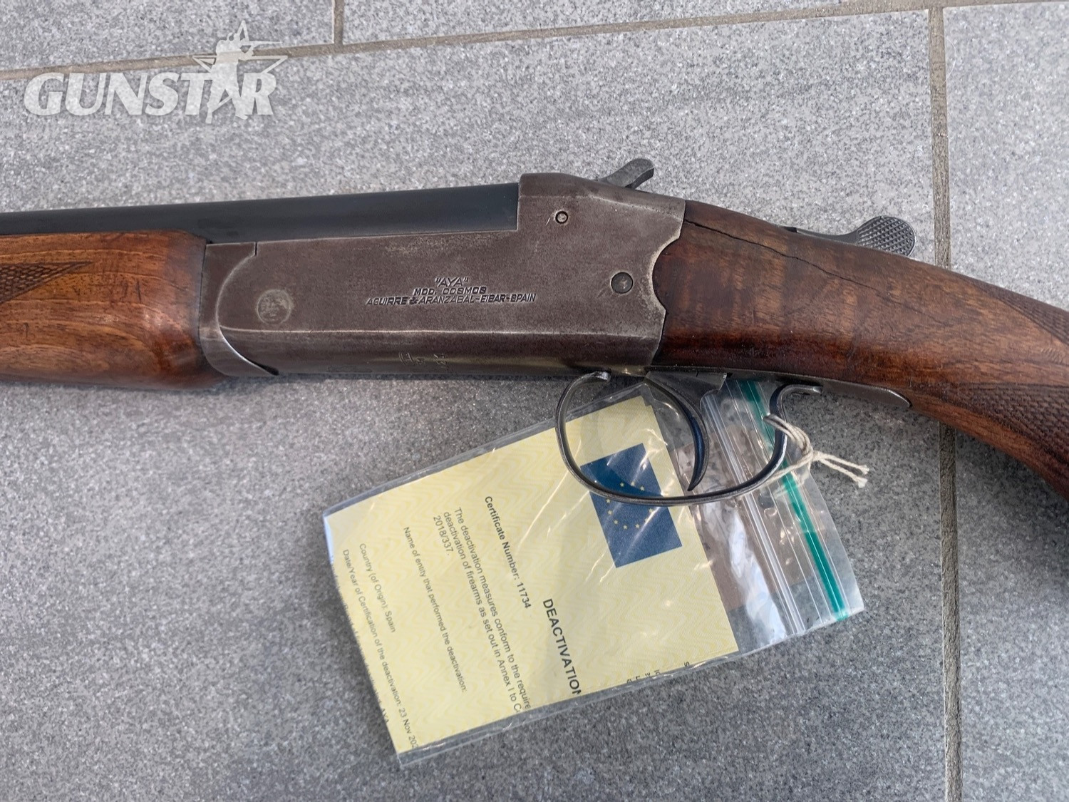 AYA (Aguirre Y Aranabal) AYA Cosmos Single Barrel  Single Barrel 12 Bore/gauge