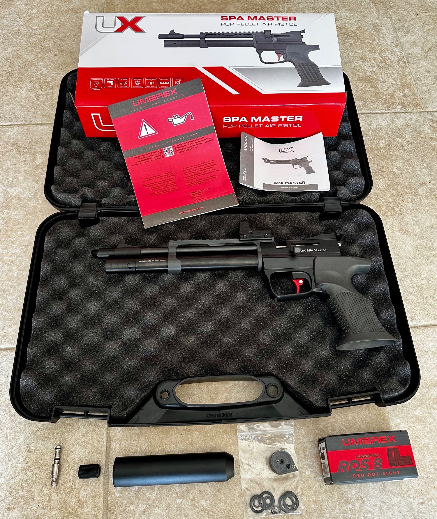  Umarex UX SPA Master + accessories  .177