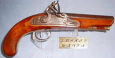 Frosst & Sons 16 Bore Flintlock Overcoat Pistol 16 Bore/gauge Muzzleloader