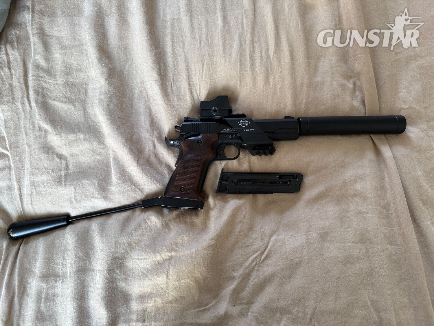 GSG - German Sport Guns GmbH 1911 .22 Long Barrel in 
