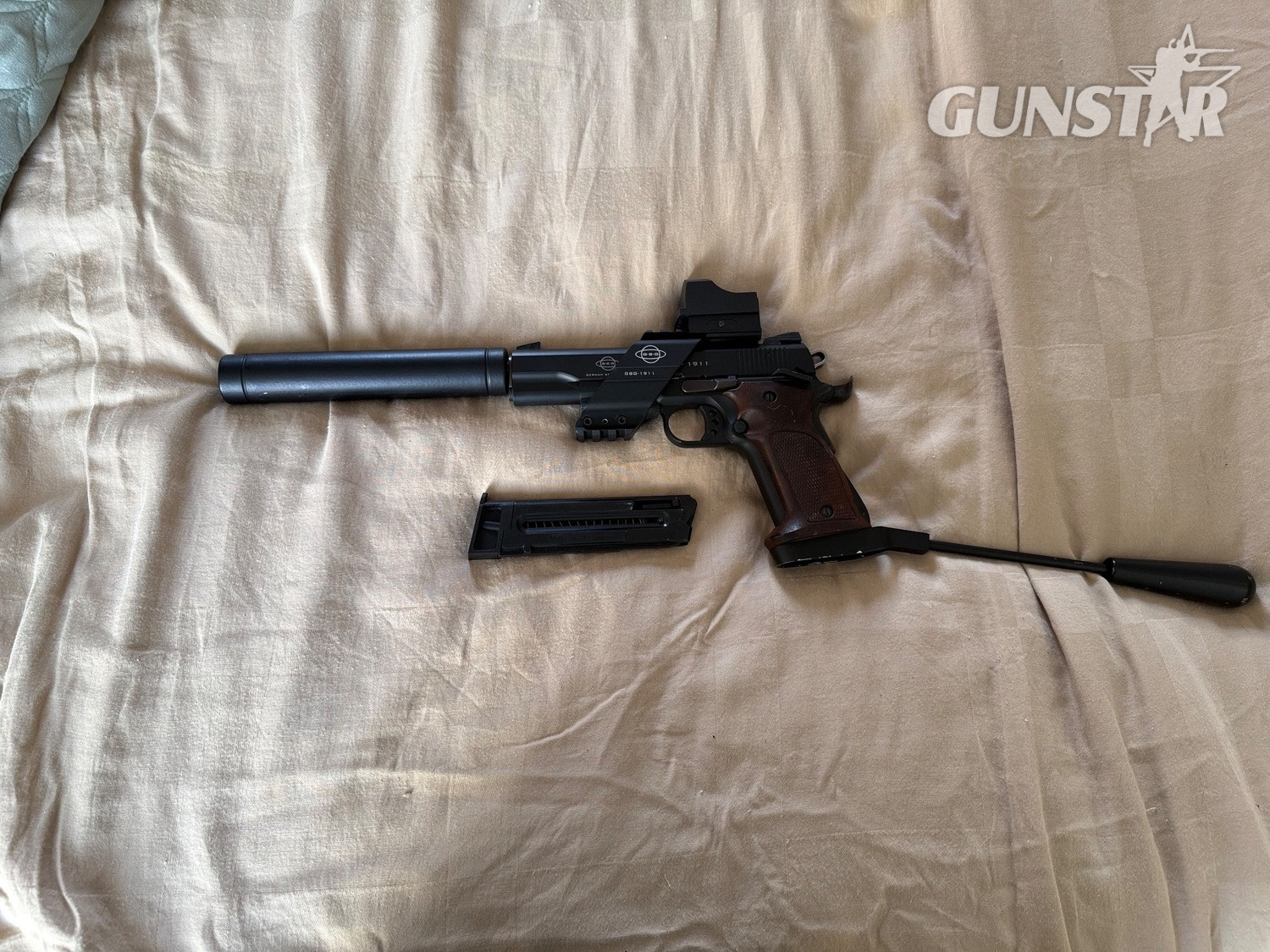 GSG - German Sport Guns GmbH 1911 .22 Long Barrel - {CATEGORY} in 