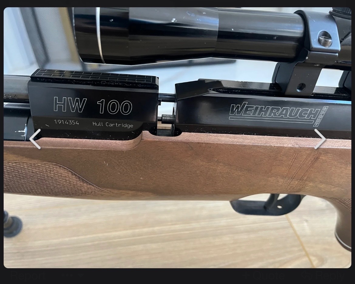 Weihrauch HW100 .22