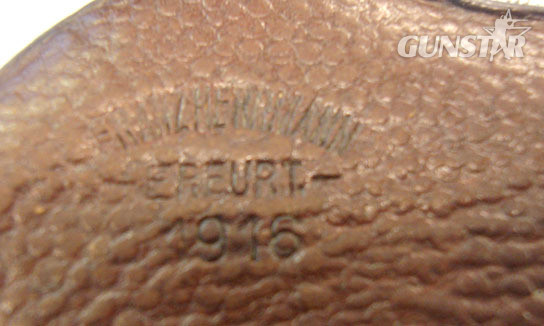  FranzHerrmann Erfurt 1916  German Mauser Pistol Holster Care & Storage