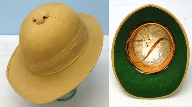 Original WW2, 1942 Dated British WD Unissued Overseas Service Tropical Solar Topee Helmet By Helmets Limited. - HE 836 Original WW2, 1942 Dated British WD Unissued Overseas Service Tropical Solar Topee Helmet By Helmets Limited. - HE 836 Clothing