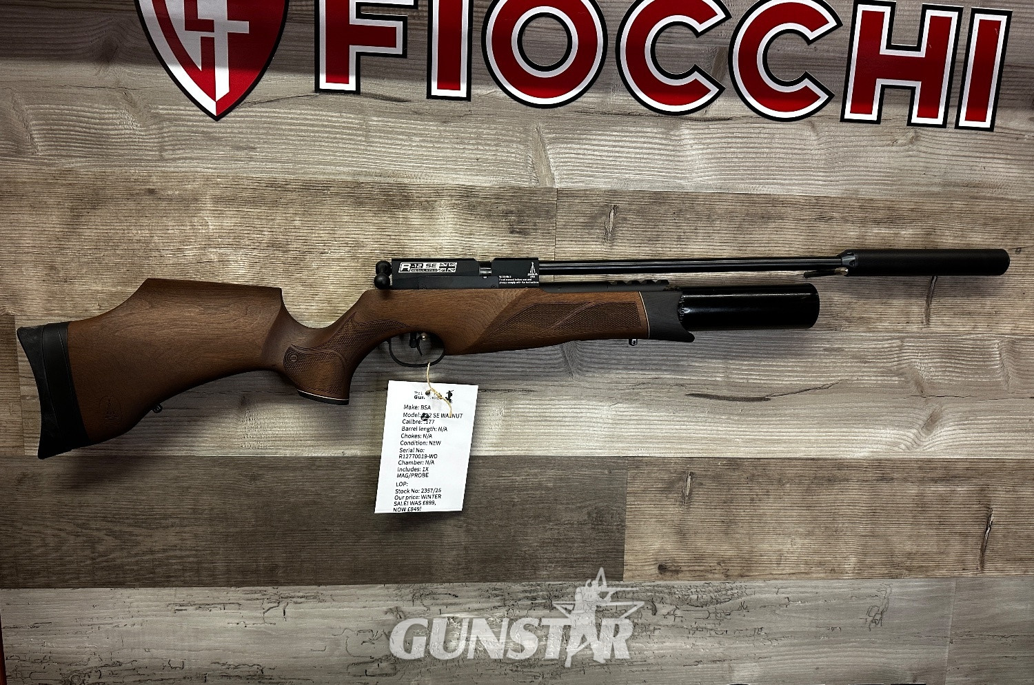 BSA R12 SE Walnut  .177 in 