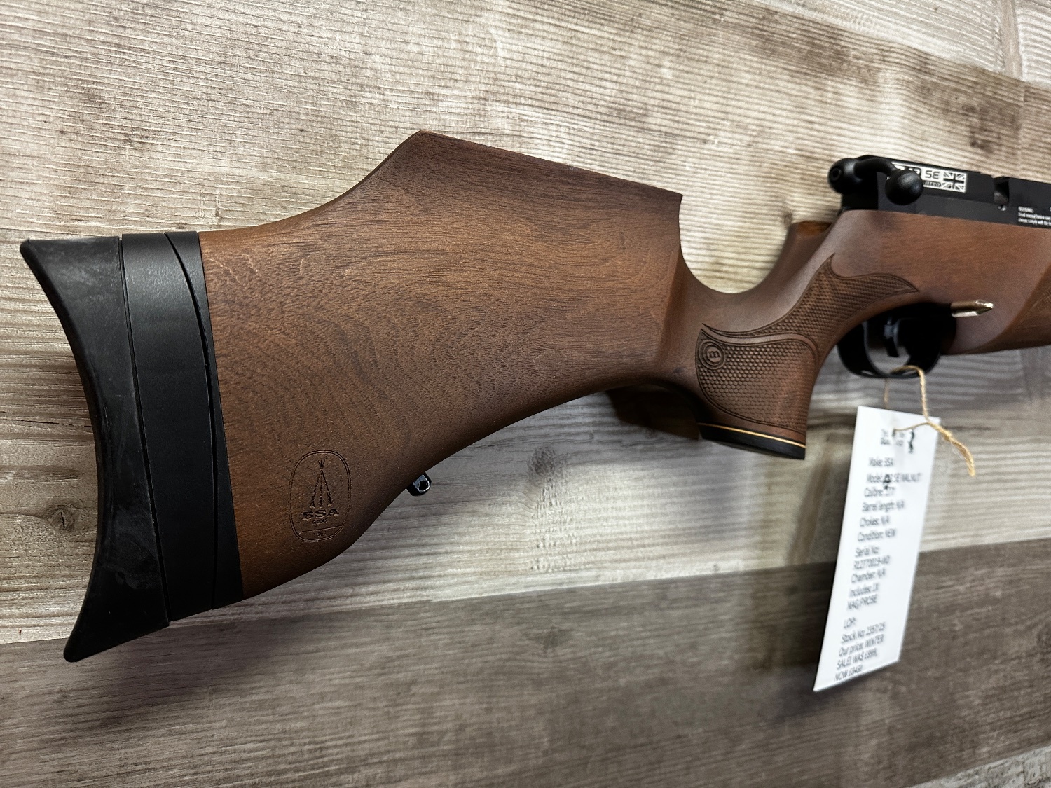 BSA R12 SE Walnut  .177