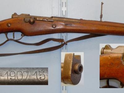MAS (Manufacture d'Armes St. Etienne) Model 1907/15 8mm Carbine Bolt Action 8 mm Rifle