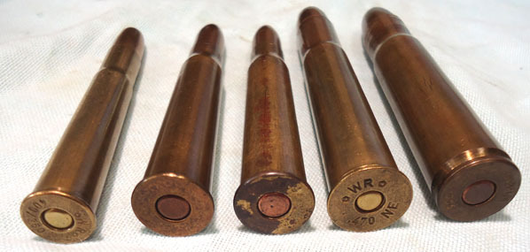 INERT DEACTIVATED VINTAGE UNFIRED BIG GAME AMMUNITION INERT DEACTIVATED VINTAGE UNFIRED BIG GAME AMMUNITION Antique & Militaria
