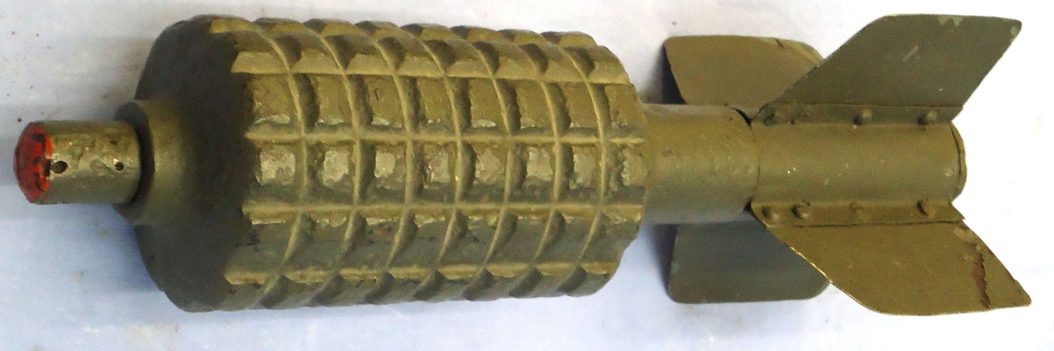INERT DEACTIVATED. German, WW1, Granatenwerfer 16 High Explosive Fragmentation Trench Mortar. - O 2131 Granatenwerfer 16 High Explosive Fragmentation Trench Mortar. - O 2131  Other Ammunition 