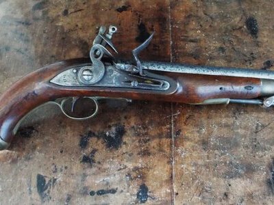 Military Newland Service Pistol East India Company Newland Service Pistol .65 Muzzleloader