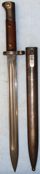  Czechoslovakian ‘M1924’ Short Bayonet and Scabbard. BAYO 2617. Bayonet
