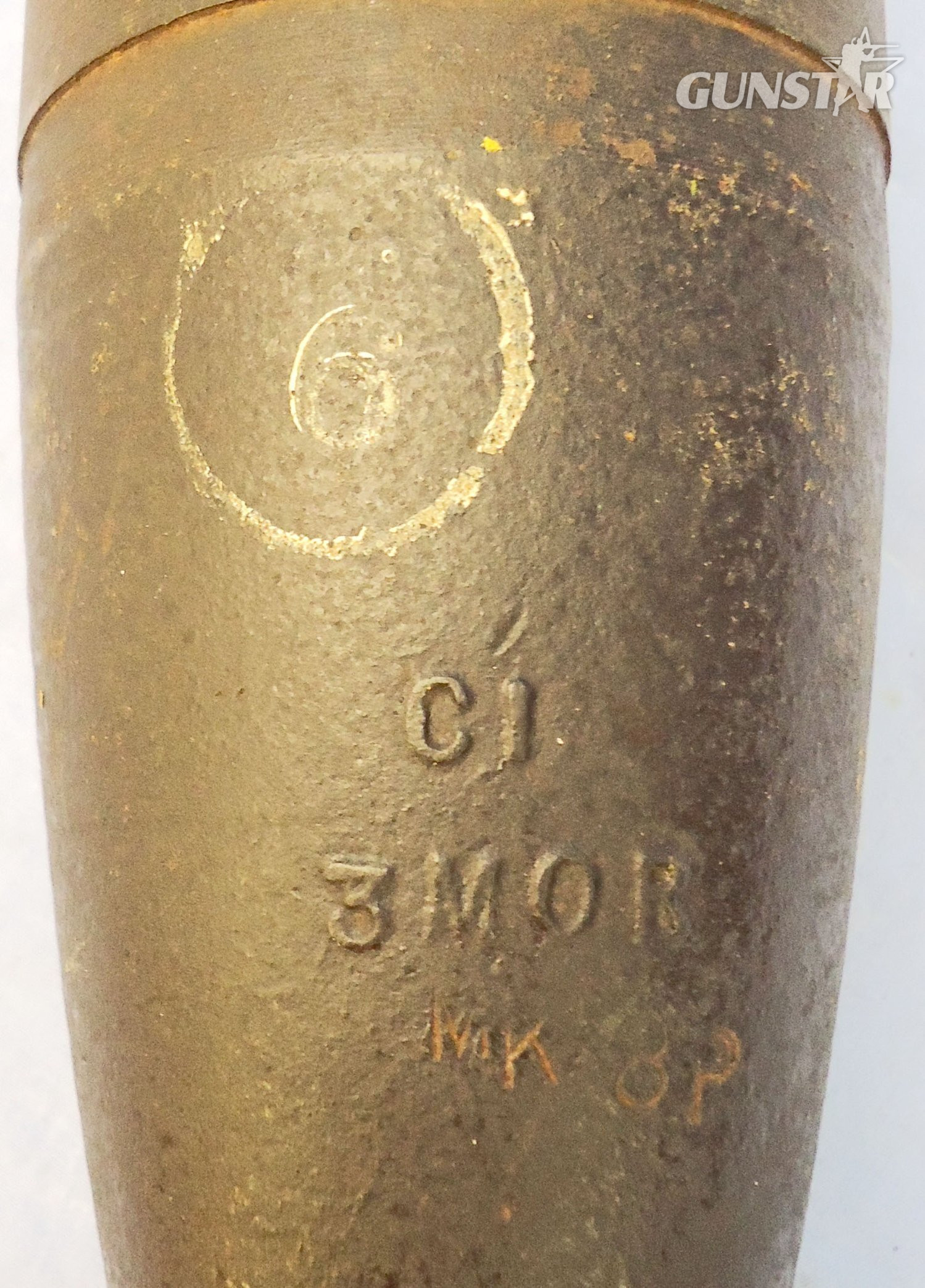 INERT DEACTIVATED. Unfired, Original Korean/Cold War Era, 1954 Dated British 3 Inch Practice High Explosive (HE) Mortar & Original Transit Container. Sn - 21775 INERT DEACTIVATED. Unfired, Original Korean/Cold War Era, 1954 Dated British 3 Inch Practice High Explosive (HE) Mortar & Original Transit Container. Sn - 21775  Other Ammunition 