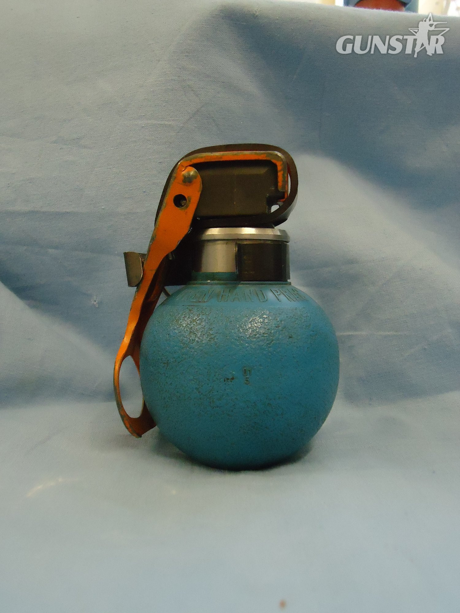 DEACTIVATED INERT. British Army L111A1 Practice Hand Grenade. - O 1139 DEACTIVATED INERT. British Army L111A1 Practice Hand Grenade. - O 1139  Other Ammunition 
