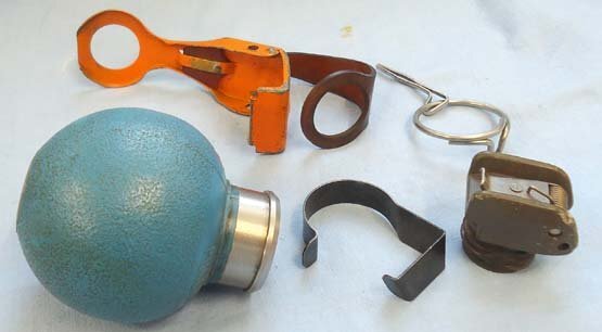  DEACTIVATED INERT. British Army L111A1 Practice Hand Grenade. - O 1139 DEACTIVATED INERT. British Army L111A1 Practice Hand Grenade. - O 1139  Other Ammunition