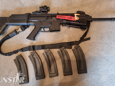 ISSC Scar Semi-Auto .22 Long Rifle (.22 LR) Rifle