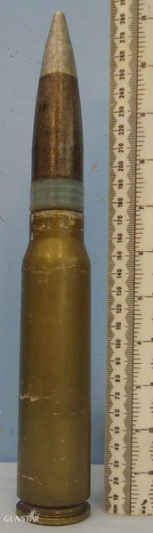INERT DEACTIVATED. Drill Round For American GAU-8 (30x173), 7 Barrelled Gatling  INERT DEACTIVATED. Drill Round For American GAU-8 (30x173), 7 Barrelled Gatling  Antique & Militaria in 