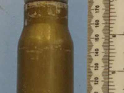 INERT DEACTIVATED. Drill Round For American GAU-8 (30x173), 7 Barrelled Gatling  INERT DEACTIVATED. Drill Round For American GAU-8 (30x173), 7 Barrelled Gatling  Antique & Militaria
