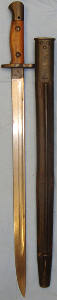  British ‘1907’ Pattern Bayonet and Scabbard. BAYO 709. Bayonet