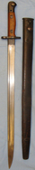 British ‘1907’ Pattern Bayonet and Scabbard. BAYO 709. Bayonet