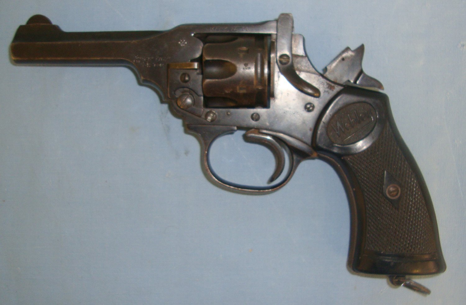  WW2 Era, British Officer\'s MK IV .380 Calibre Service Revolver With 4” Barrel**EARLY UK DEACTIVATION WITH RELACEMENT 2024 UK DEACTIVATION CERTIFICATE** Sn 21608:9 None Revolver