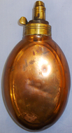 Victorian 19th Century Copper and Brass \'Foliage\' Powder Flask by Dixon & Sons. Sn 10917. Victorian 19th Century Copper and Brass \'Foliage\' Powder Flask by Dixon & Sons. Sn 10917. Other Accessory