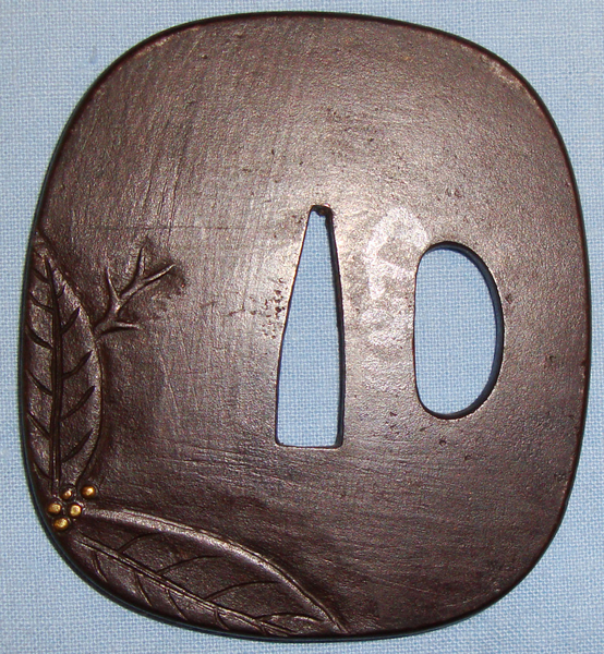 Small ‘Katana’ sized Iron ‘Tsuba’ in a rounded Square Shape. ED 2694. Small ‘Katana’ sized Iron ‘Tsuba’ in a rounded Square Shape. ED 2694. Other Accessory