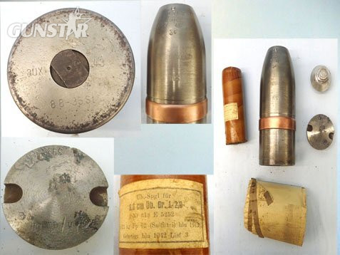 INERT DEACTIVATED. Unfired Rare German Kriegsmarine WW2 8.8 cm SK L/35 (88 x 390R) Submarine Deck Gun High Explosive Nose Fused Round And Waterproof Transit Container. - O 1592 INERT DEACTIVATED. Unfired Rare German Kriegsmarine WW2 8.8 cm SK L/35 (88 x 390R) Submarine Deck Gun High Explosive Nose Fused Round And Waterproof Transit Container. - O 1592  Other Ammunition