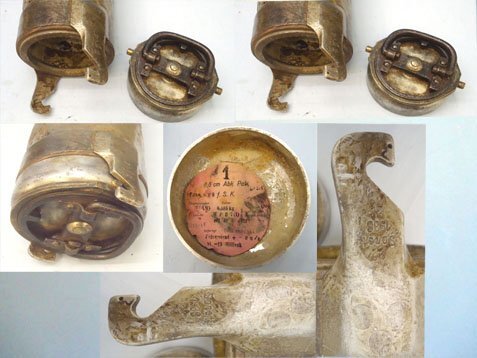  INERT DEACTIVATED. Unfired Rare German Kriegsmarine WW2 8.8 cm SK L/35 (88 x 390R) Submarine Deck Gun High Explosive Nose Fused Round And Waterproof Transit Container. - O 1592 INERT DEACTIVATED. Unfired Rare German Kriegsmarine WW2 8.8 cm SK L/35 (88 x 390R) Submarine Deck Gun High Explosive Nose Fused Round And Waterproof Transit Container. - O 1592  Other Ammunition