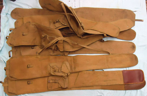  WW2 Enfield 4T Sniper Rifle Canvas Carry Case (3 now available 6/4/22) WW2 Enfield 4T Sniper Rifle Canvas Carry Case Care & Storage