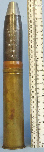 Vickers Naval 2Pr Mk II (High Velocity) (40 x 158R) High Explosive Practice Trac INERT Unfired WW2 1941 British Vickers Naval 2Pr Mk II (High Velocity) (40 x 158 Antique & Militaria in 