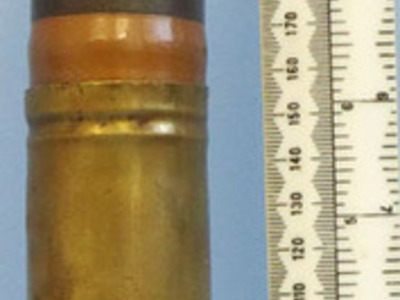 Vickers Naval 2Pr Mk II (High Velocity) (40 x 158R) High Explosive Practice Trac INERT Unfired WW2 1941 British Vickers Naval 2Pr Mk II (High Velocity) (40 x 158 Antique & Militaria