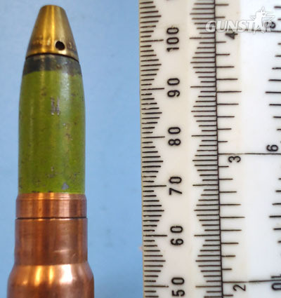  DEACTIVATED INERT. WW2 )1941 (Dated) German 13 mm MG131/13 (20x82) High Explosiv DEACTIVATED INERT. WW2 )1941 (Dated) German 13 mm MG131/13 (20x82) High Explosiv Antique & Militaria